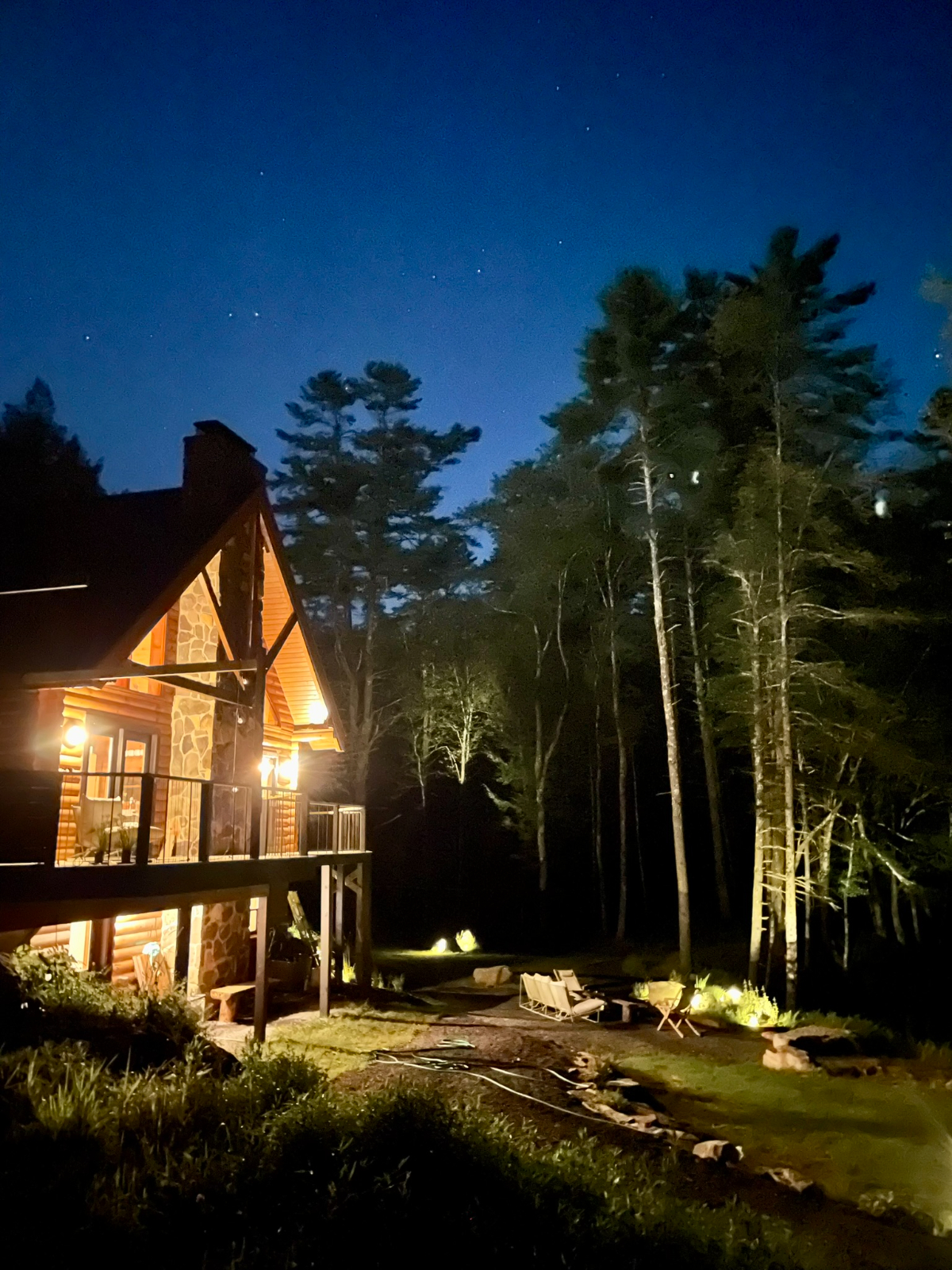 The Meander House - Design Log Cabin on Large Stream - Photo 4