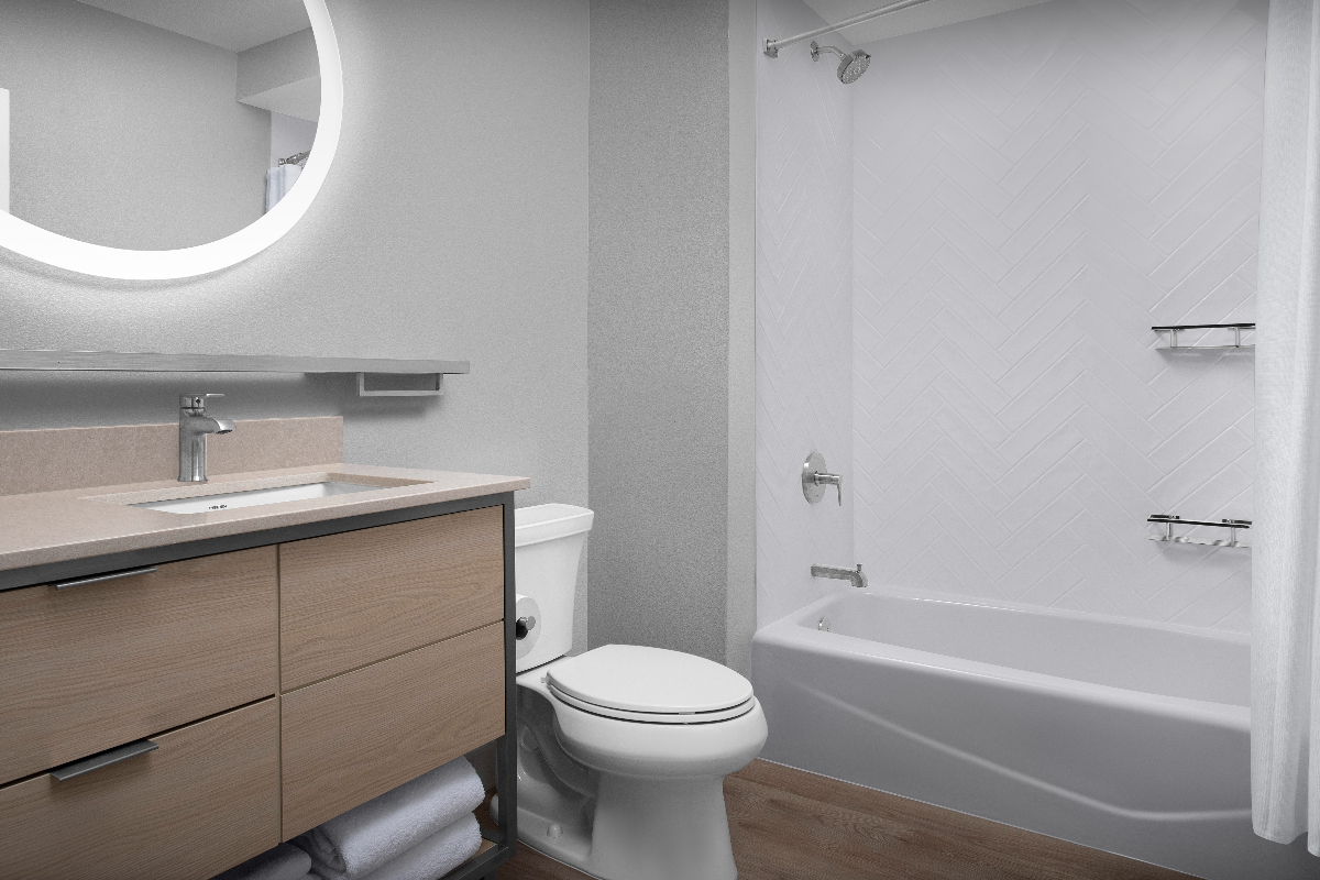 Modern King Studio with Full Kitchen & Workspace - Photo 4