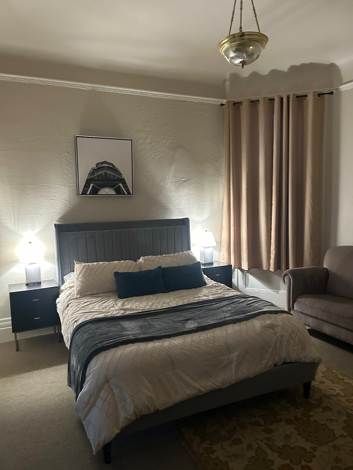 Vict. Flat Hayes Valley 2br. 1bth/ 1/2 bth, office,living room ,dinning with deck. - Photo 5