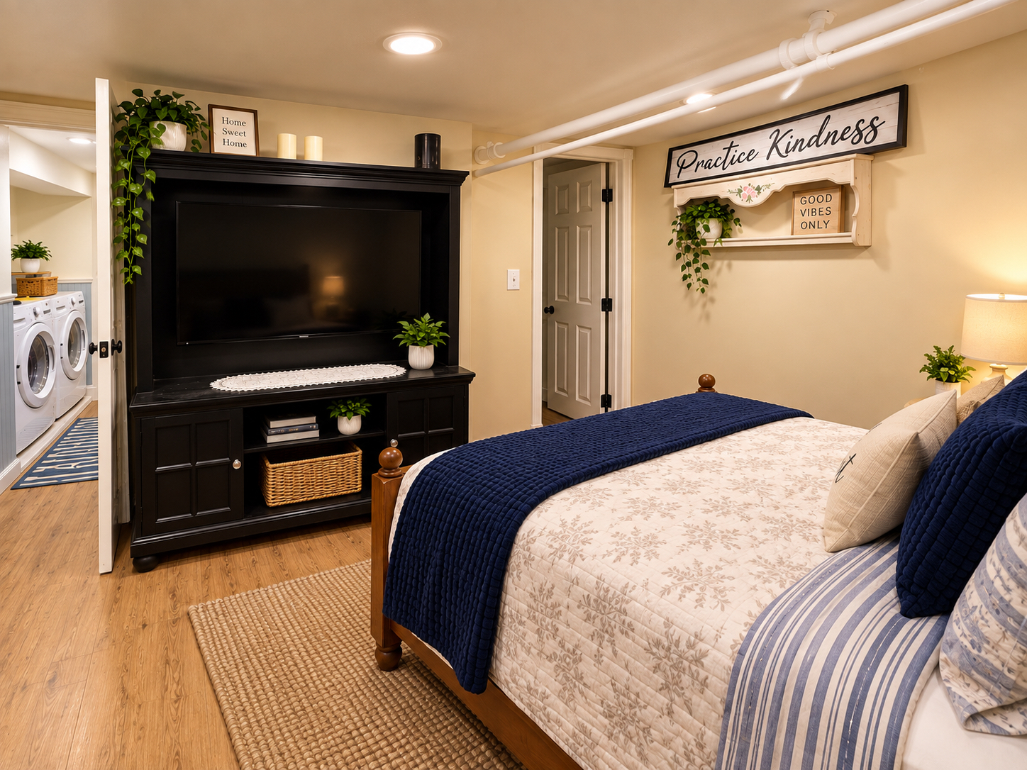 Peaceful 1BR Retreat With Smart TV, Walk-In Closet, Jacuzzi Tub, & Side Yard BBQ Setup in Safe Neigh - Photo 2