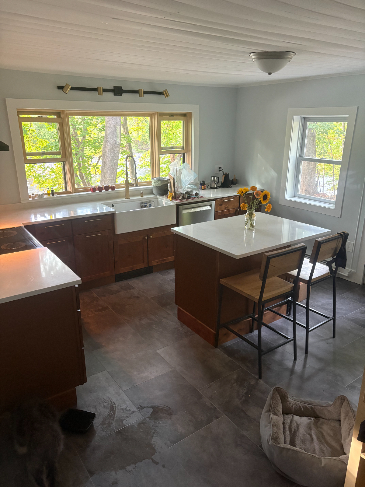 Private Riverside Cabin Home with New Kitchen and Bath - Photo 7