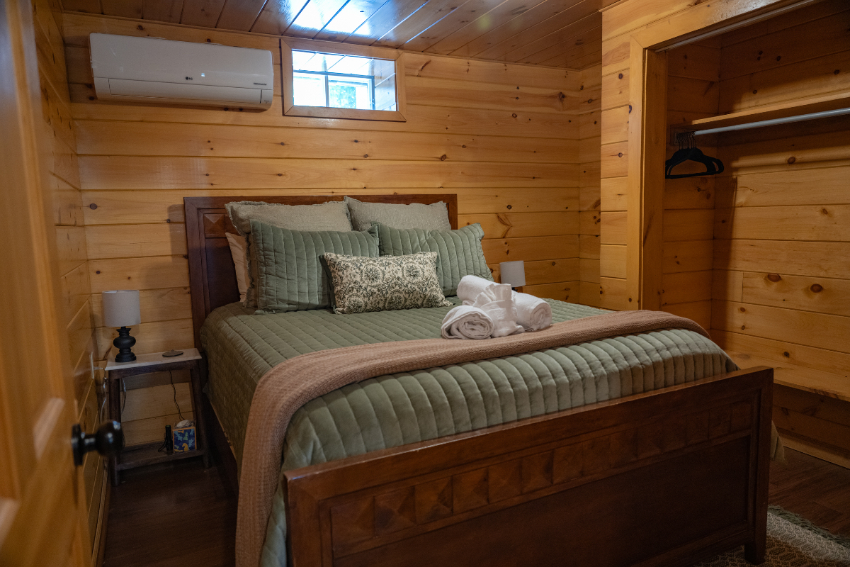 Cabin with a Fire Pit Glow - Photo 9