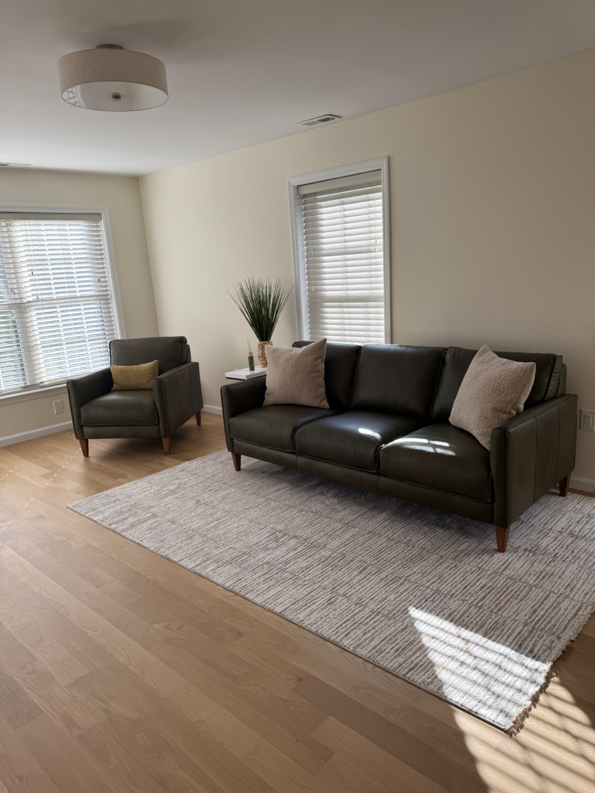Bright room with hardwood floors, patio, parking, and easy transit access - Photo 4