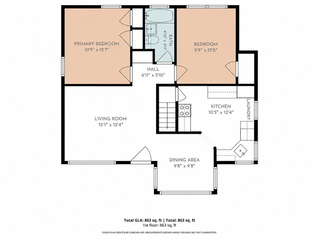2 Bedroom Midtown Cottage - Photo 6