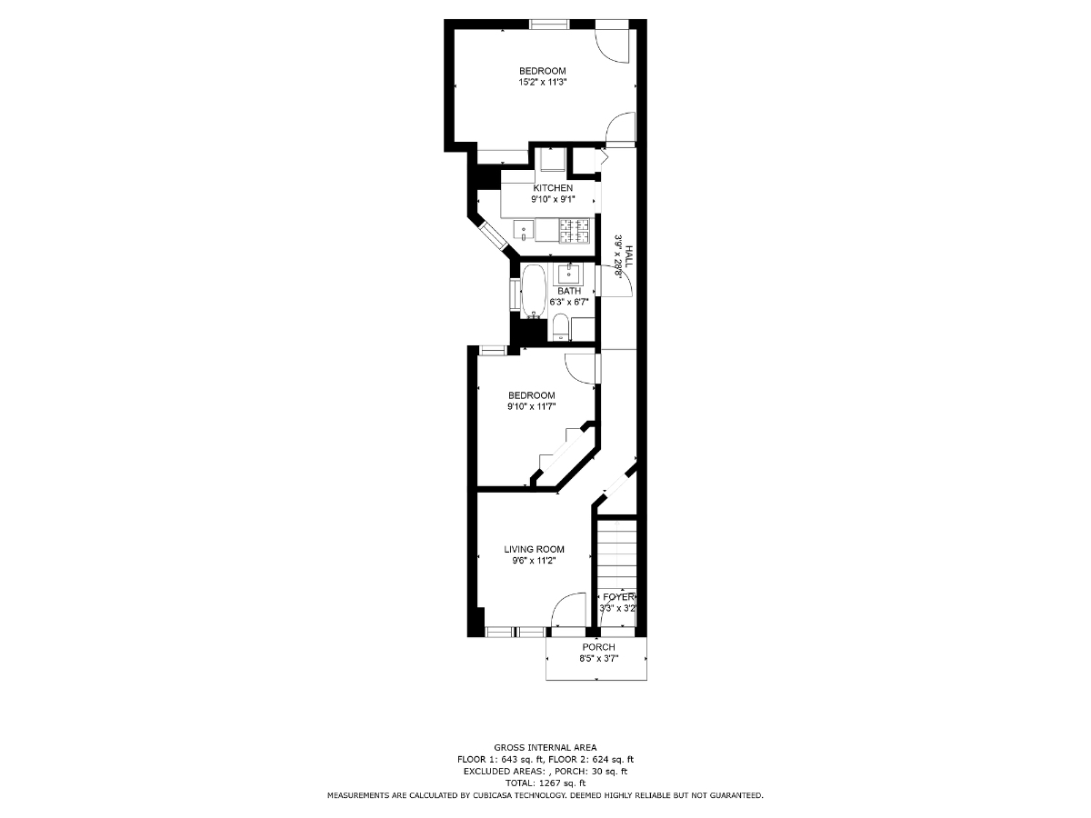 DC Capitol Hill Executive 2bd / 30 Day plus / Work-Ready /Parking / Outdoor space - Photo 8