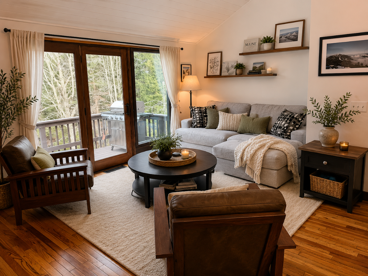 Bright, Stowe Chalet Apartment with Peekaboo Mountain Views - Photo 5