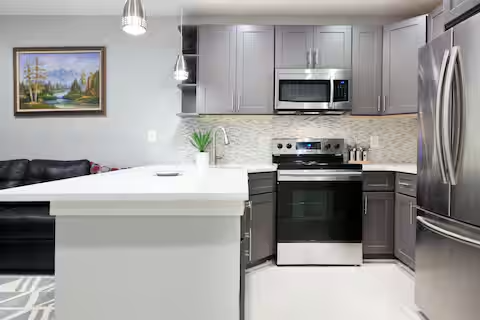 high ceiling english basement 2-bed 2-bath in Eckington/NOMA - Photo 4