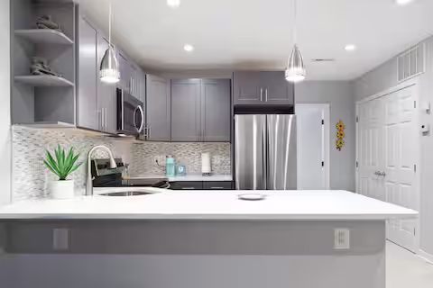 high ceiling english basement 2-bed 2-bath in Eckington/NOMA - Photo 5