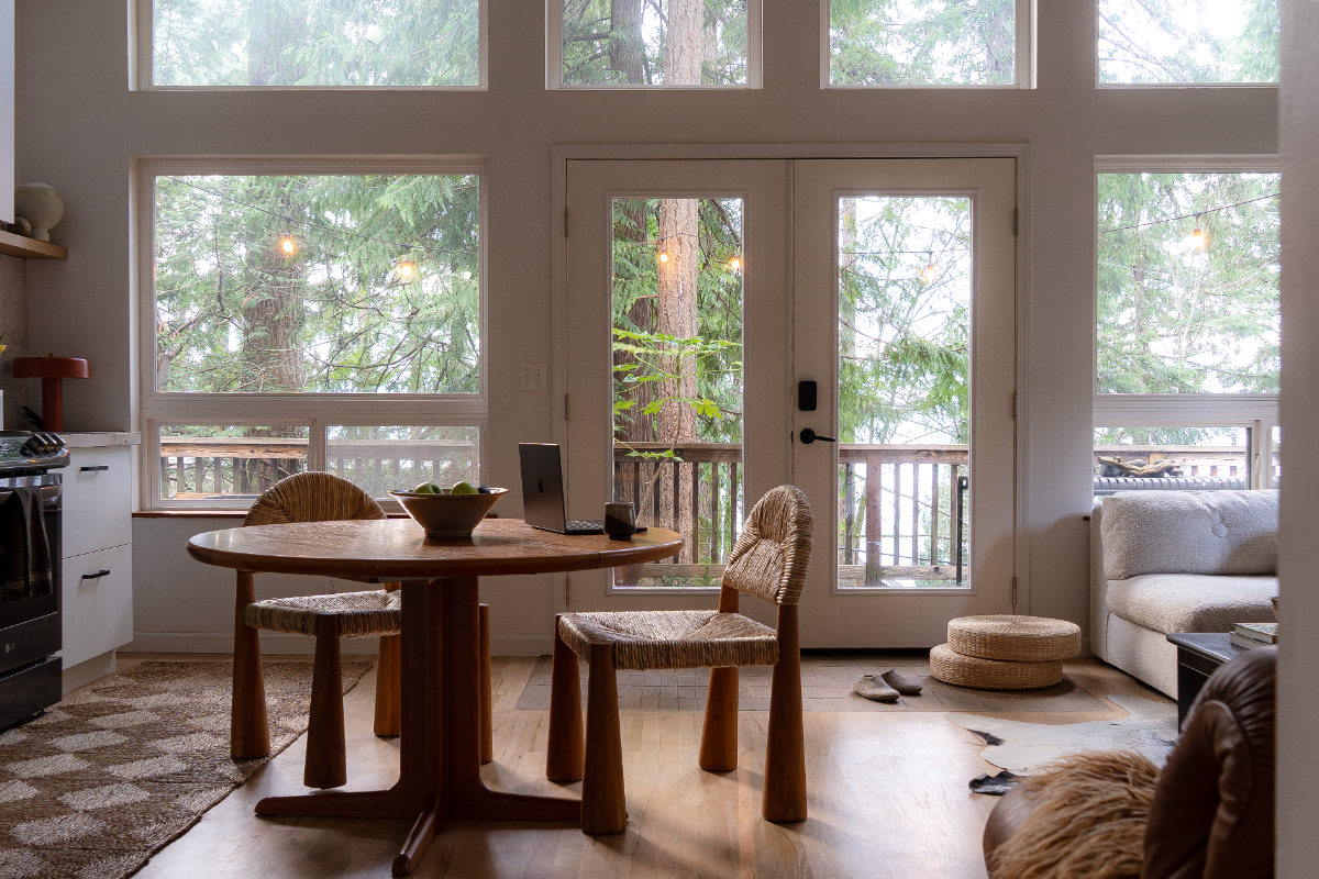 Cozy waterview A-frame on Bainbridge Island