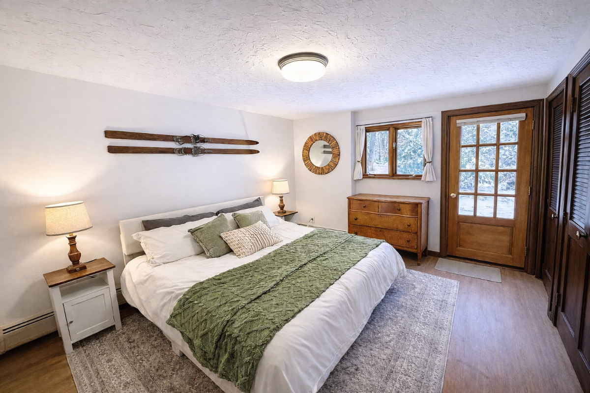 Cozy Stowe 2-bedroom, peaceful wooded setting - 2.5 miles to village - Photo 6