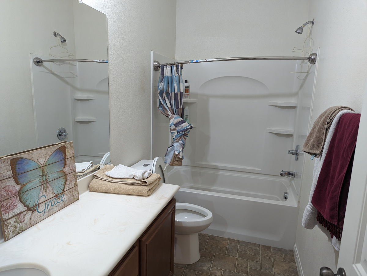 Beautiful 4 Bedroom Two-Story house with stairs House with two offices, 2 and half bath with POOL. two Living rooms.