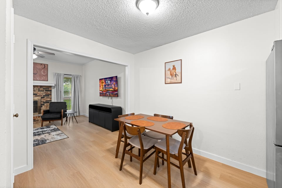Elevated 3BR Home in Irving  Fenced Yard | Pets OK - Photo 6