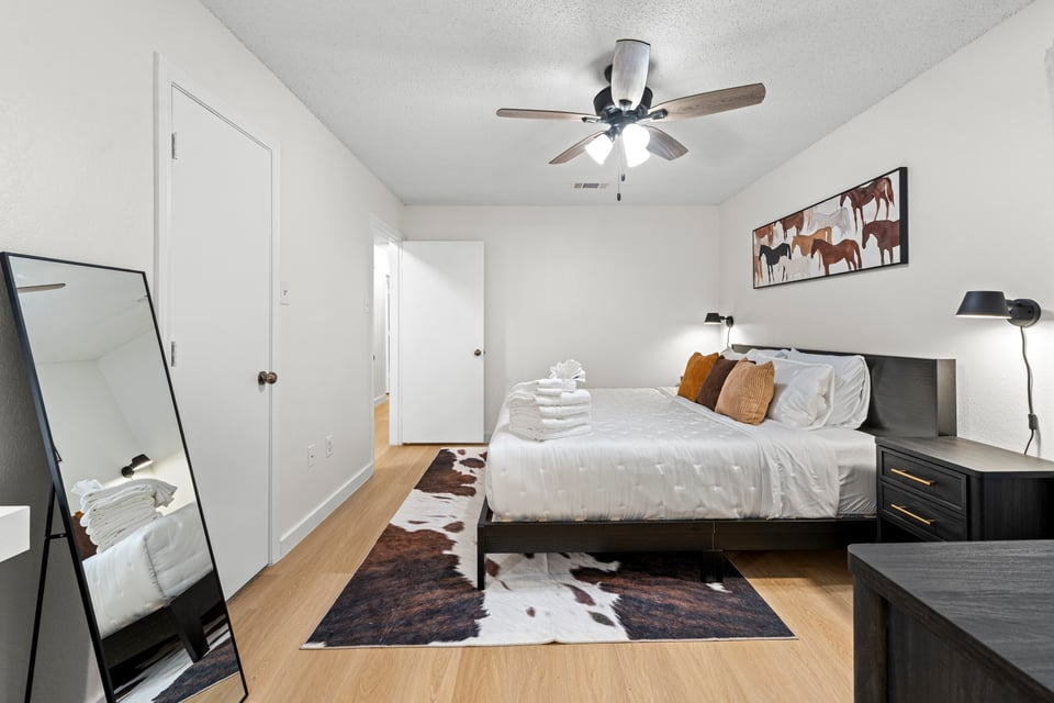 Elevated 3BR Home in Irving  Fenced Yard | Pets OK - Photo 8