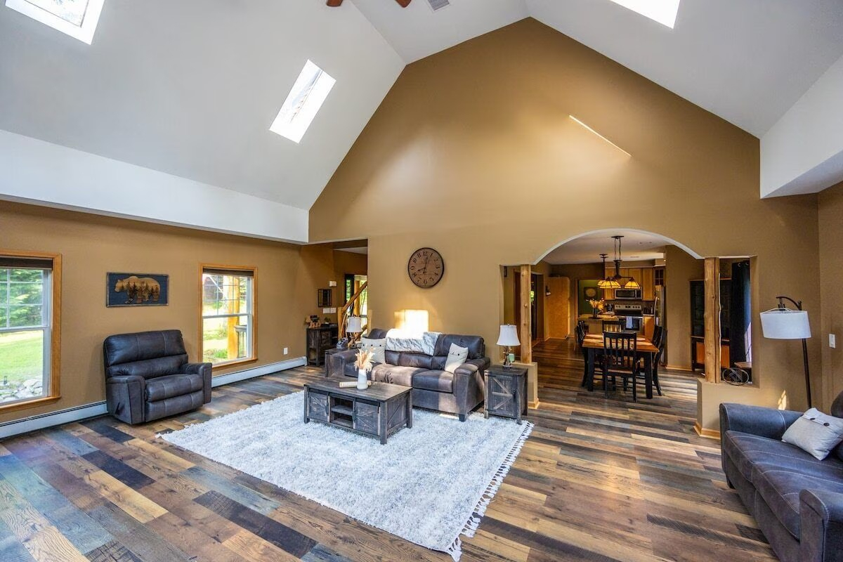 Inviting 3-BR Adirondack Lodge with Private Pool, More Amenities & Spacious Outdoor Living Near Lake - Photo 4