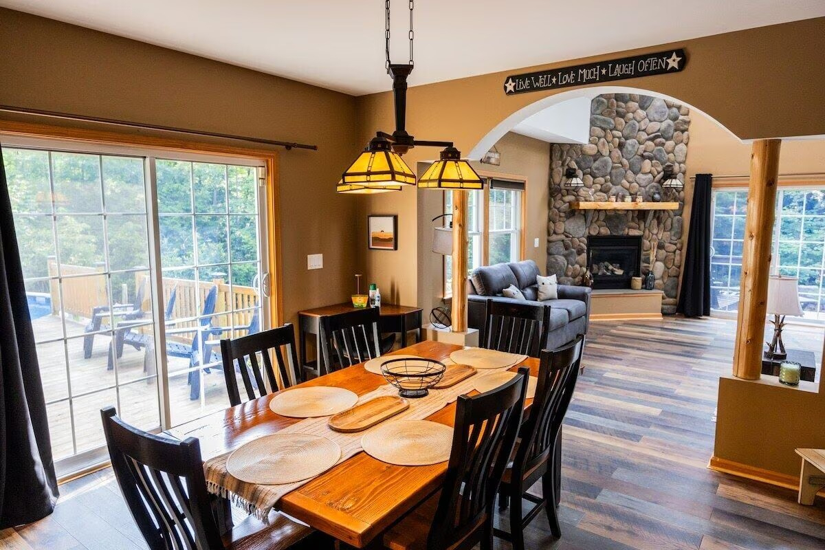 Inviting 3-BR Adirondack Lodge with Private Pool, More Amenities & Spacious Outdoor Living Near Lake - Photo 6