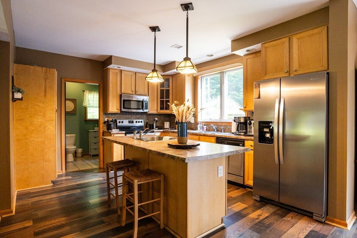 Inviting 3-BR Adirondack Lodge with Private Pool, More Amenities & Spacious Outdoor Living Near Lake - Photo 10