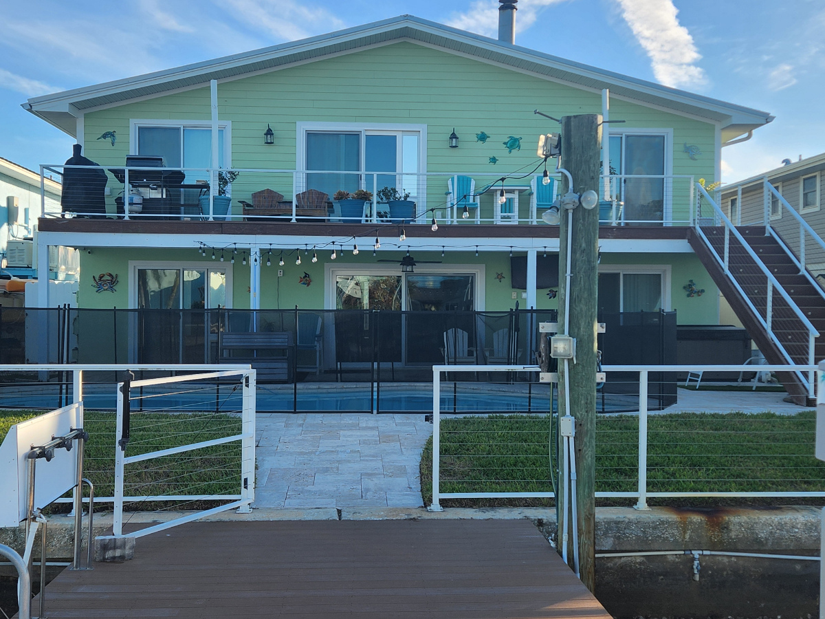 Waterfront close to beach