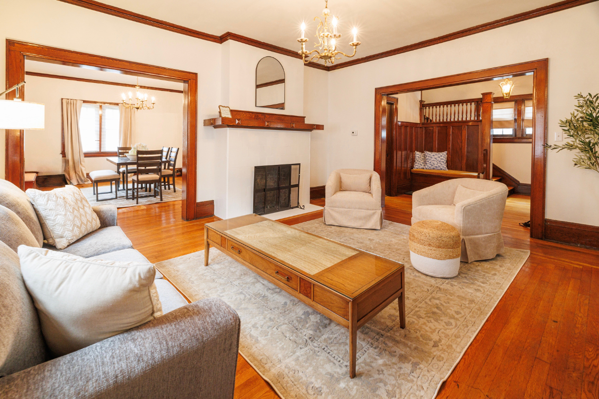 Charming Fully Furnished Home Near Capitol & Area Hospitals I 3-Bedroom with Office I All Utilities - Photo 2