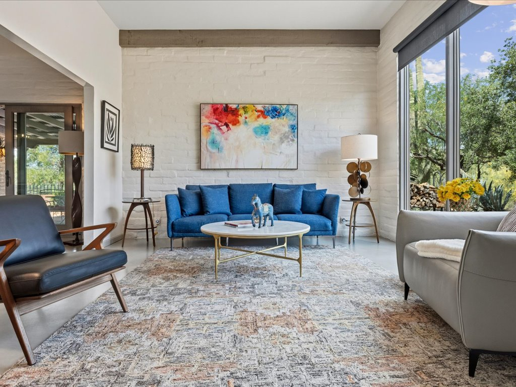 Modern Adobe Home with Open Layout and Scenic Surroundings within the Catalina Foothills Estates # 7 - Photo 3