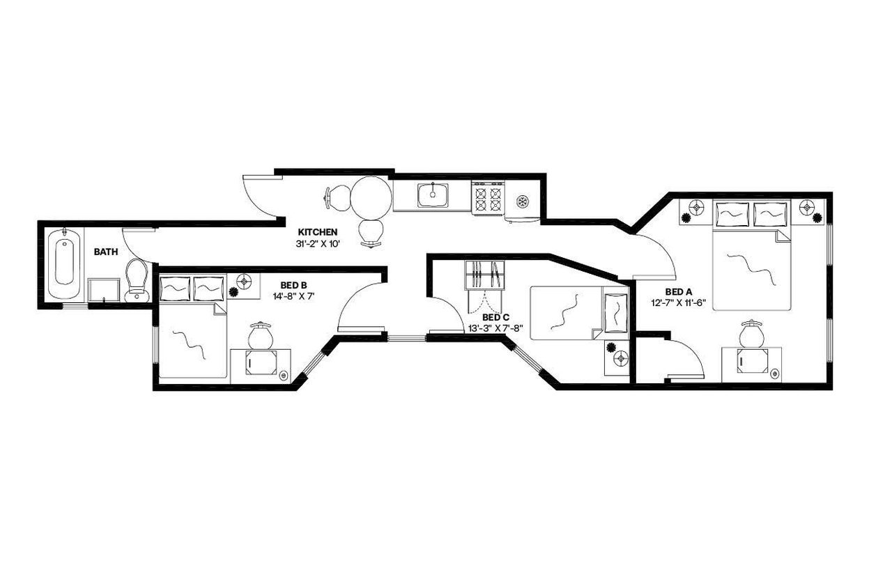 Private Bedroom in Upper West Side 790 C - Photo 6