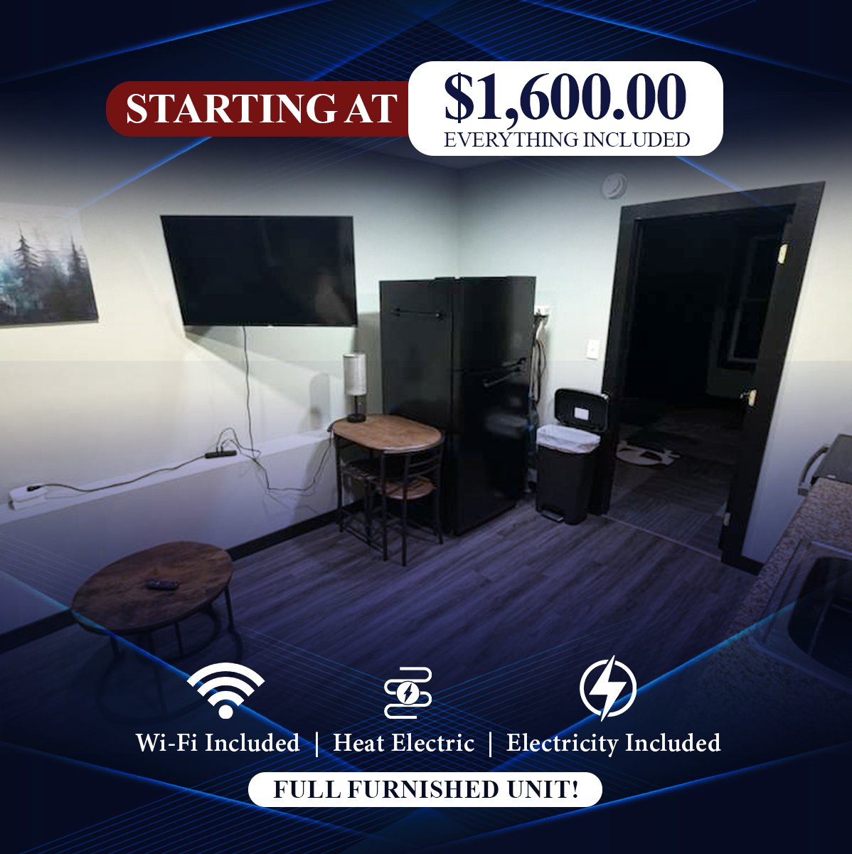 Fully Furnished All-Inclusive Saranac Lake Stay in Prime Downtown Location - Photo 1
