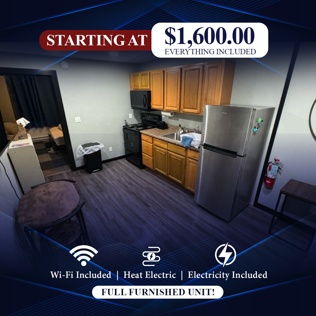 Fully Furnished All-Inclusive Saranac Lake Stay in Prime Downtown Location - Photo 2