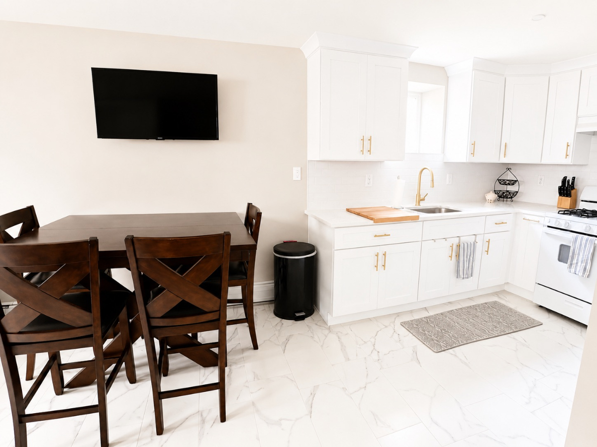 Brand New Private Studio, Queen Murphy Bed, Travel Nurse Friendly - Photo 6