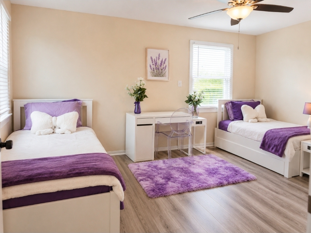 Professional Stay 2BR 1.5 Bath w/ Office & Garage