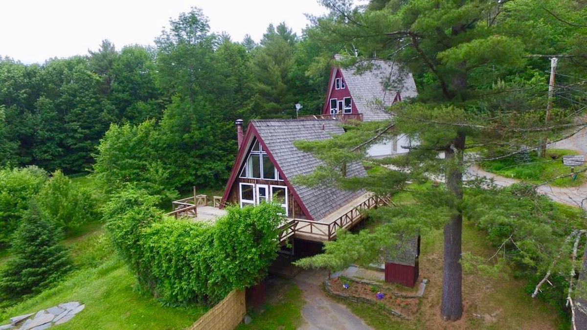 The Birdhouse - 1965 A-Frame with Mountain Views, Sauna, Hot Tub, Fire Pit, Stream - Photo 1